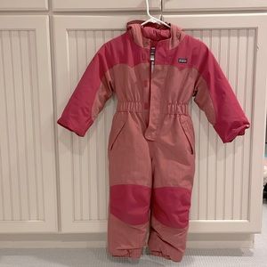 Patagonia Girls Toddler 4T Snowsuit Snow Pile One-Piece ski or sled